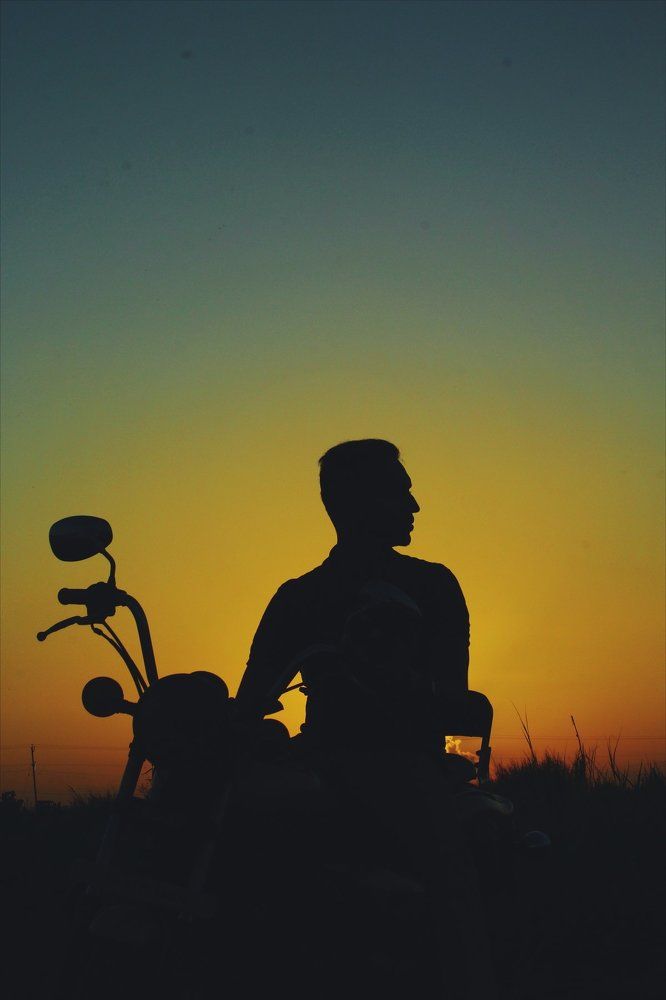 Nature meets motorcycle!