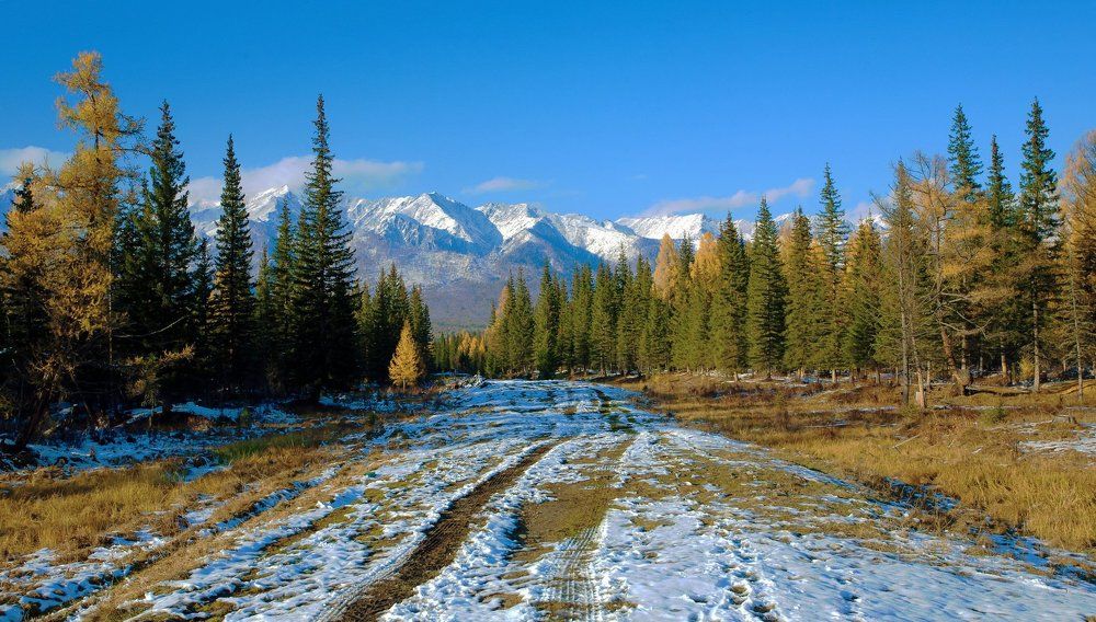 Осень в Тункинской долине