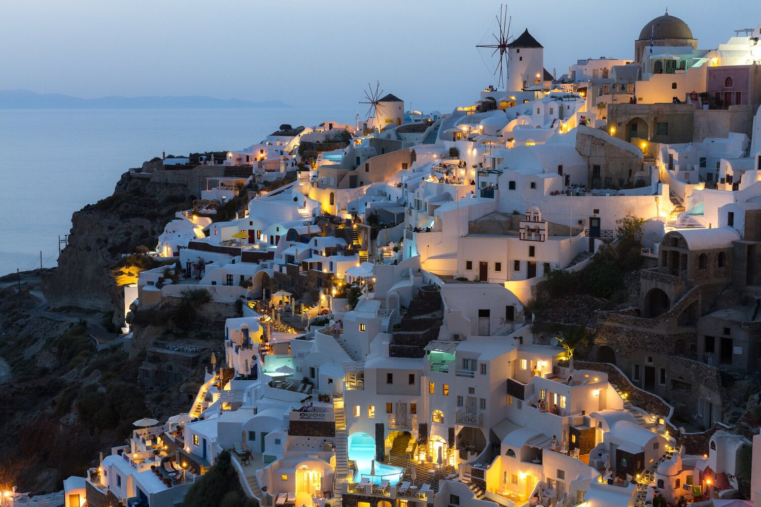 Lights of Oia