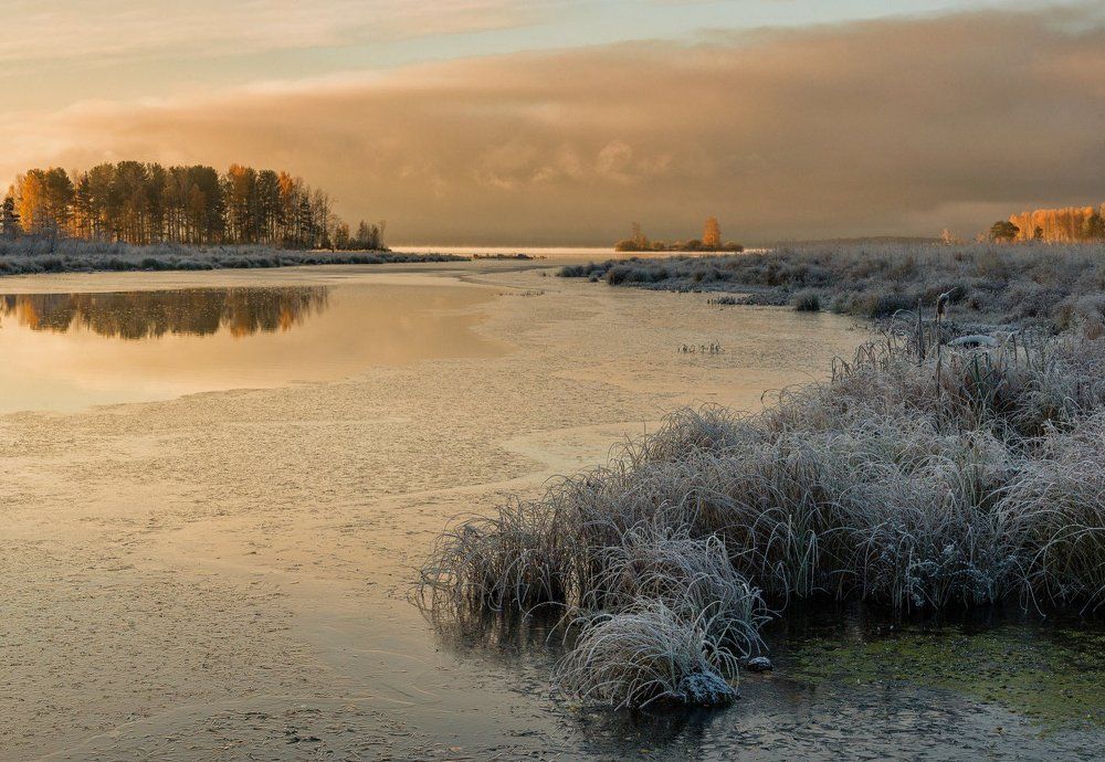 Холодное утро октября