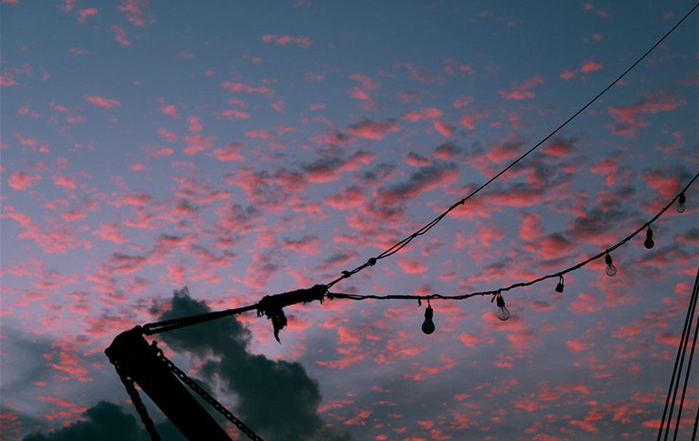 Pink in the sky