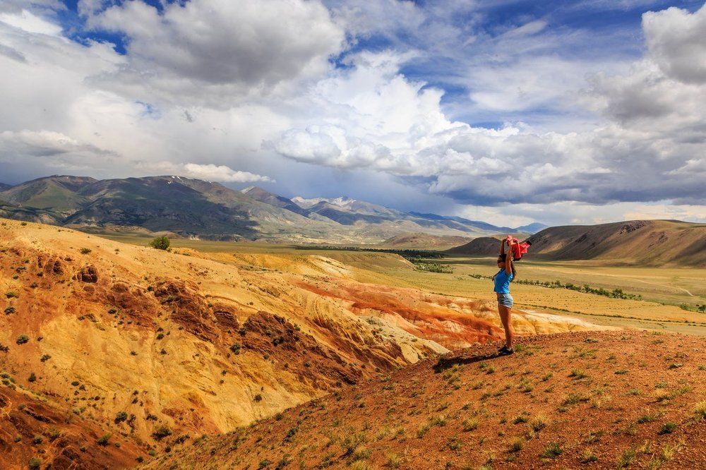 Красные ландшафты