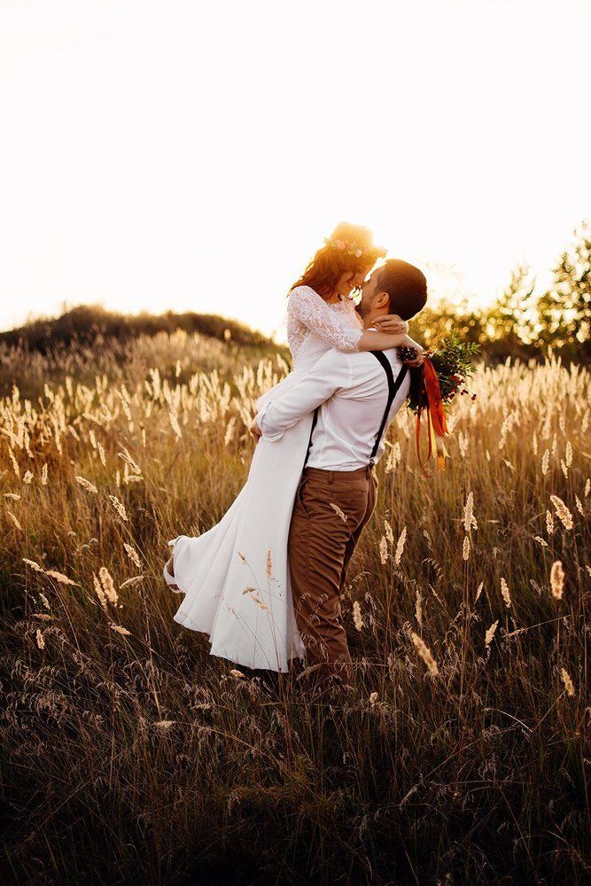 Свадьба на закате