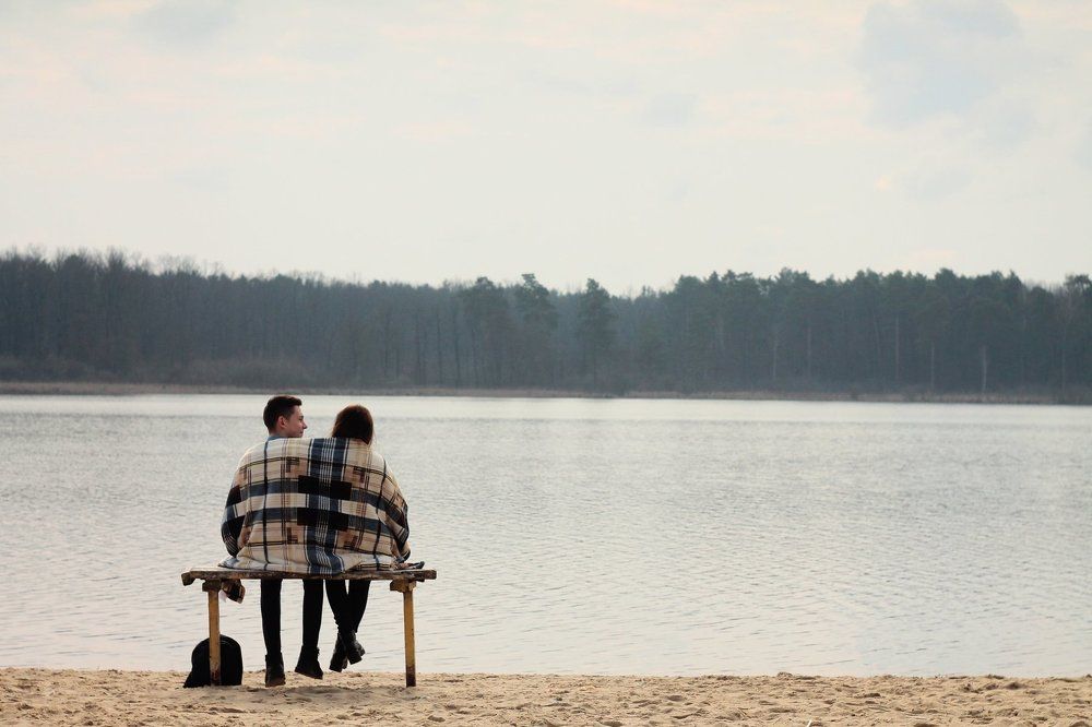 Двое у реки Тетерев