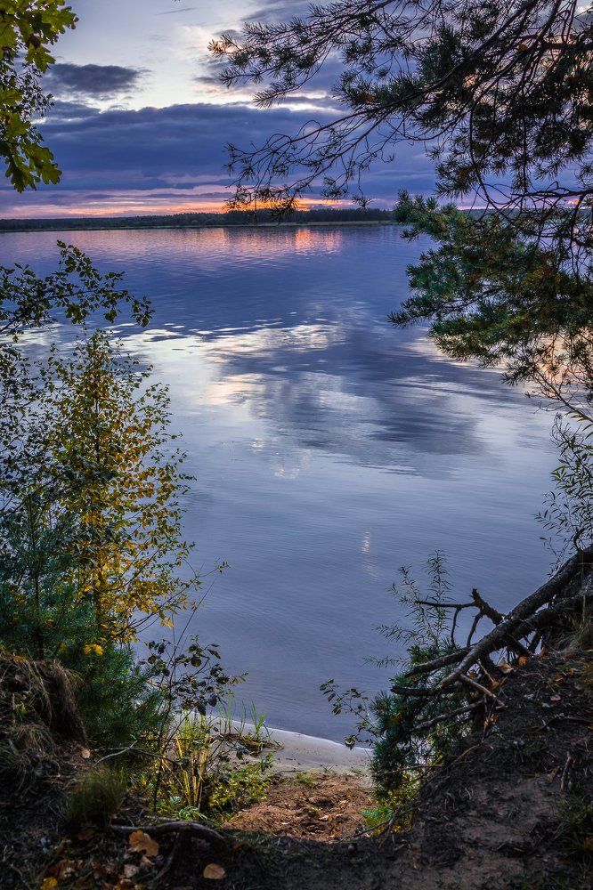 Вечером на Волжском берегу...