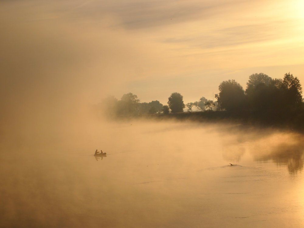Лодка в тумане...