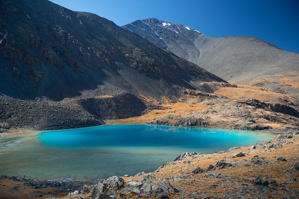 Бирюзовые воды Алтая.