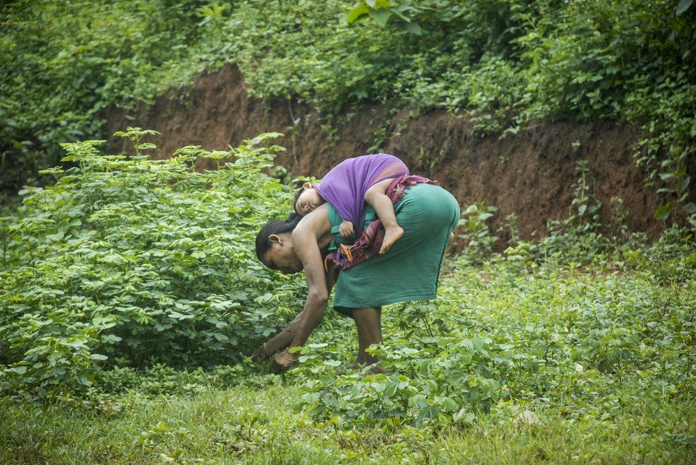 Woman at work