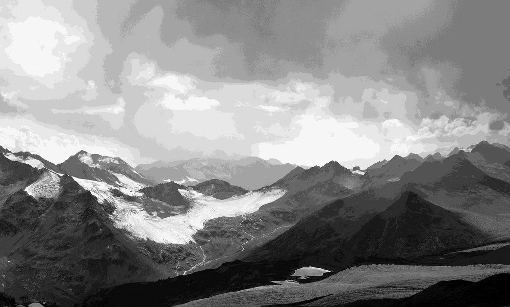 Непогода в горах, непогода ...