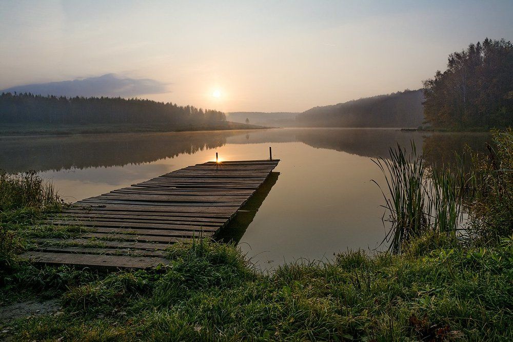 Осеннее утро.