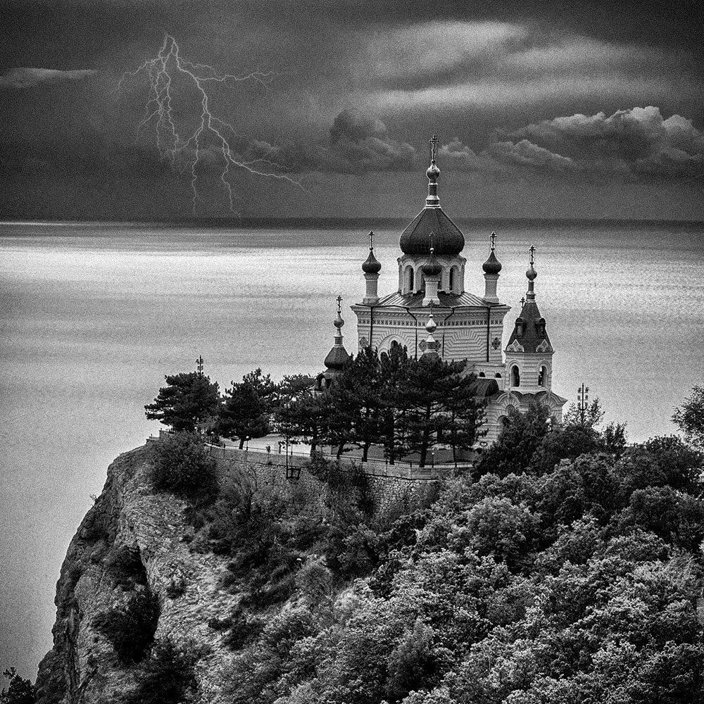 Приближение грозы.