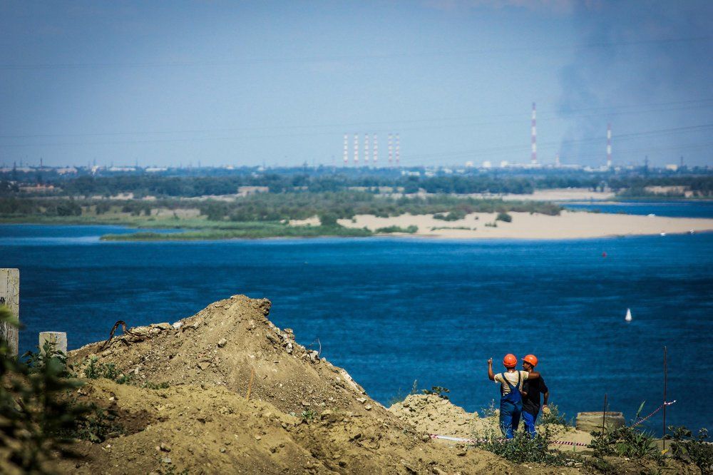 Отдых на стройке