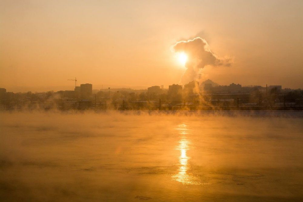 Скоро зима, а пока солнечный вечер.