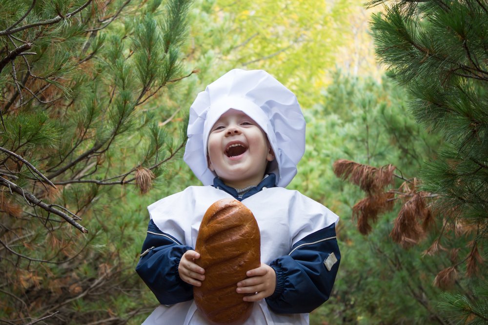 - Доброе утро - свежий хлеб!
