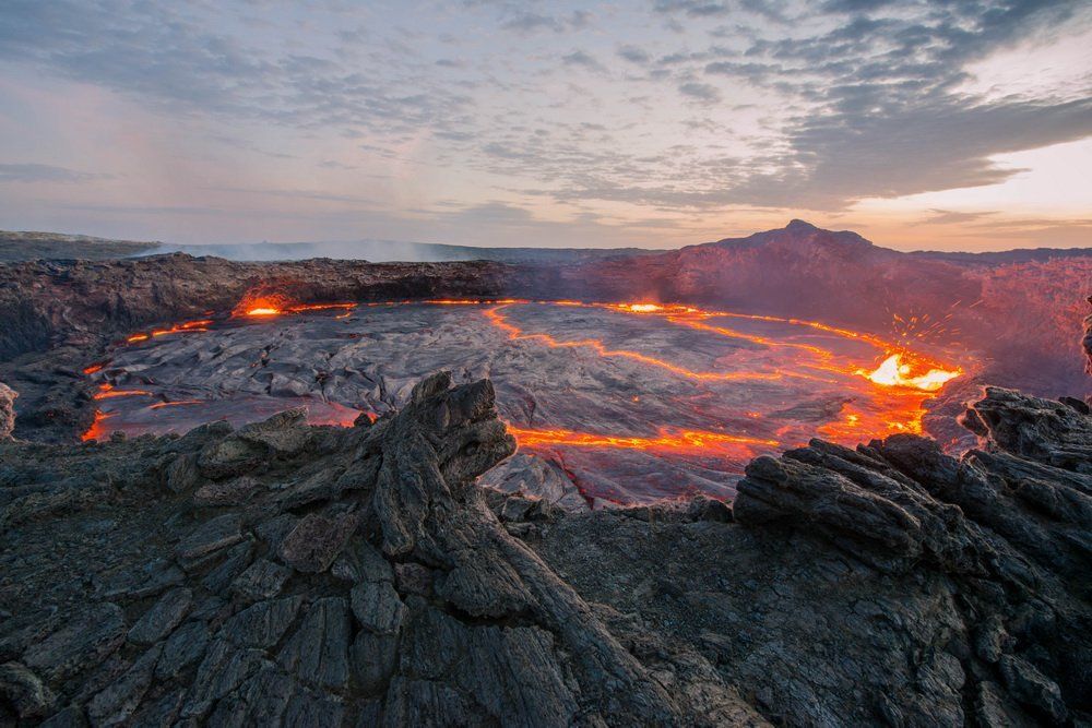 На краю  огненной бездны
