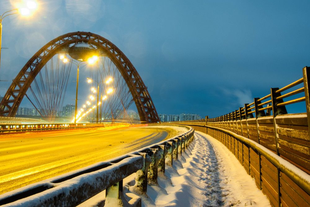 Живописный мост. Москва