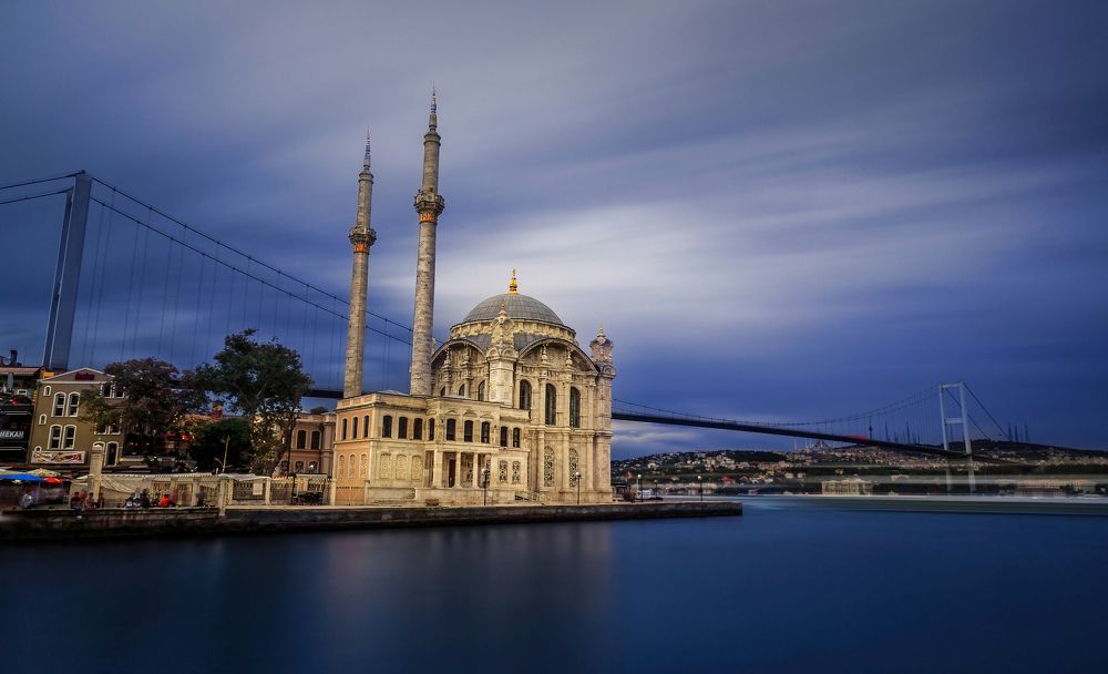 Ortakoy in blue hour