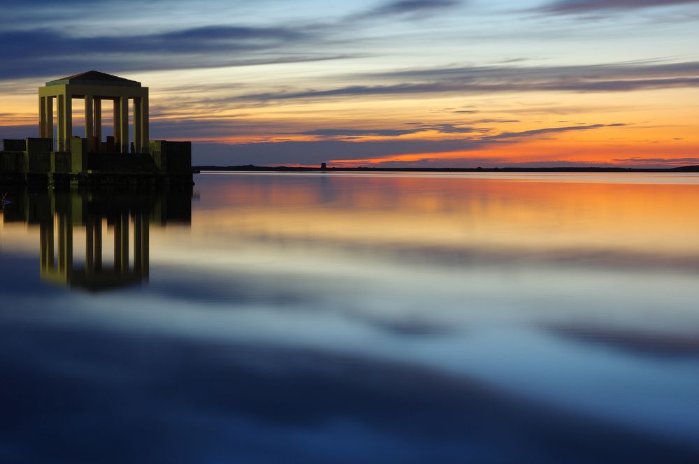 Twilight at Lefkada island