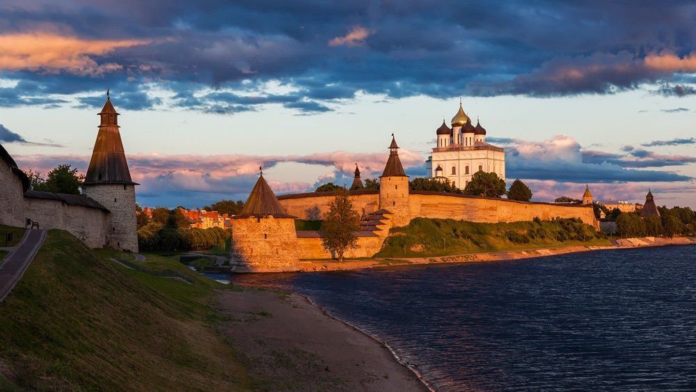 Псковский закат