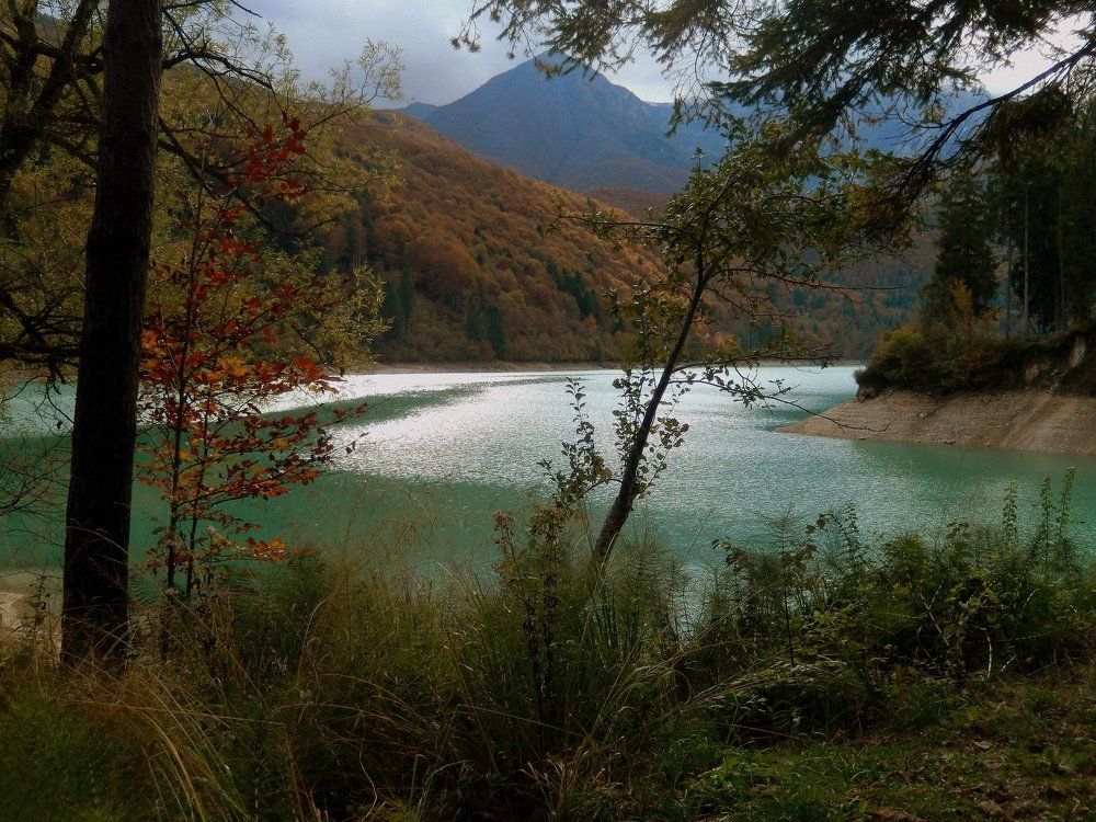 lake Barcis, Italy