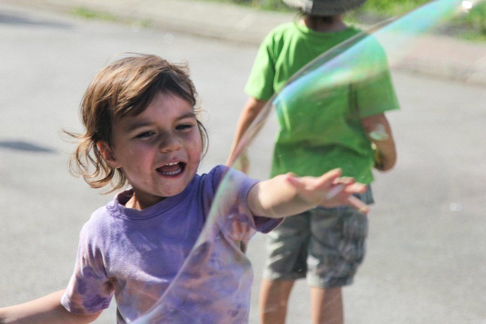 Following the bubbles