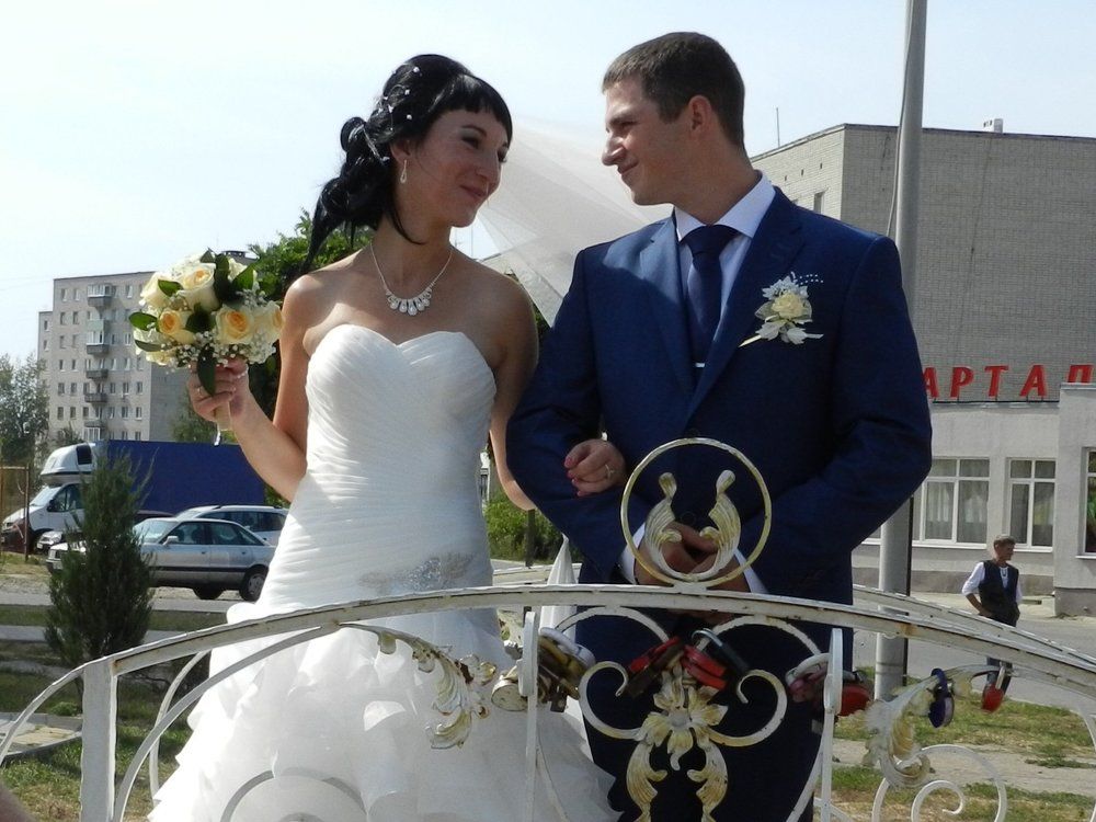 Молодожёны!!!