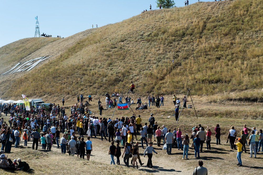 Велосипедист - канатоходец