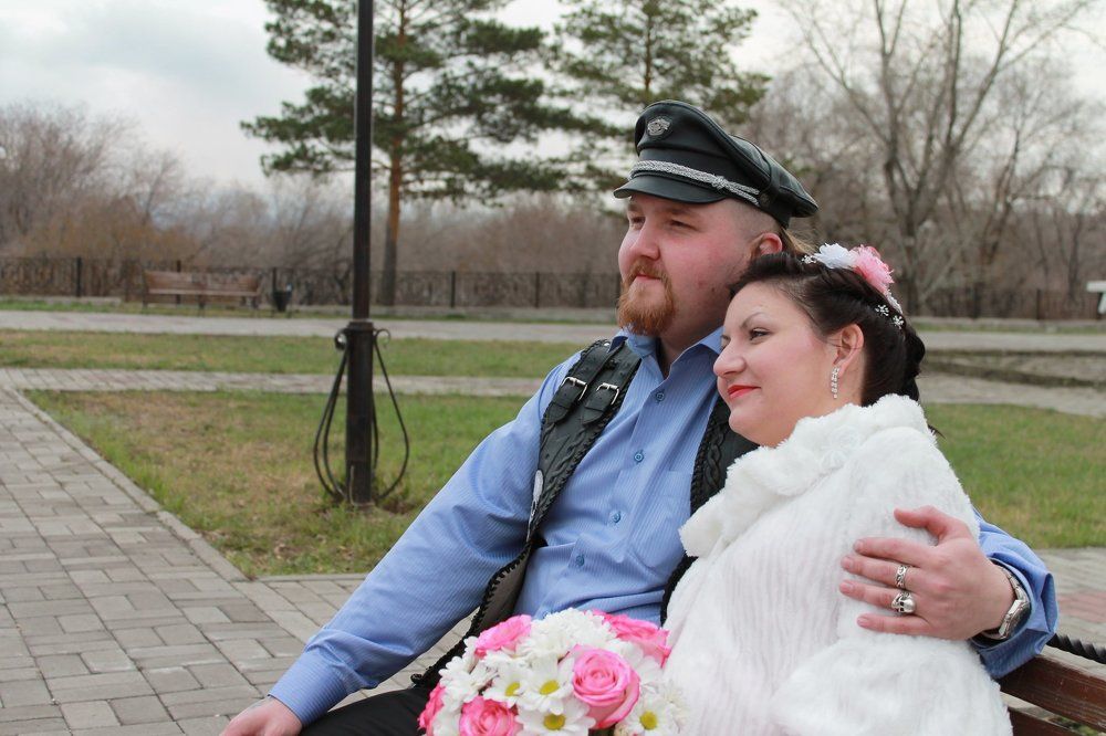 Байкерская свадьба