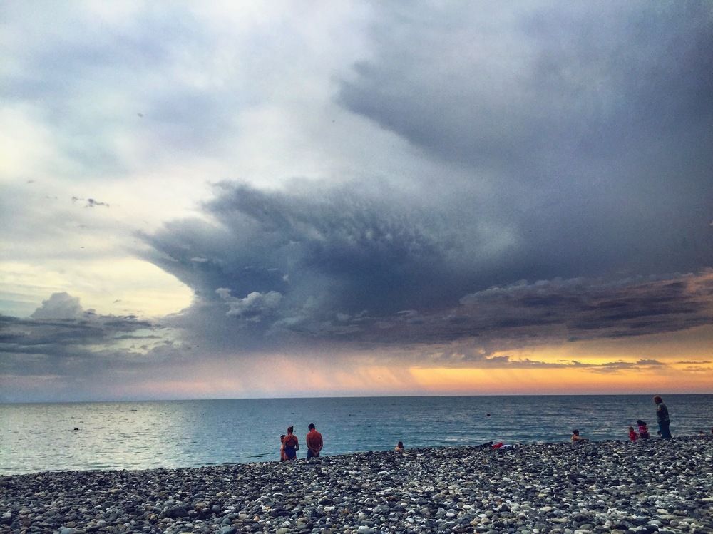 Вечер у чёрного моря