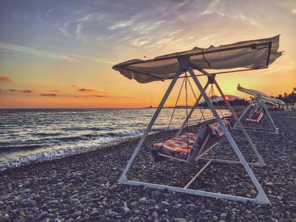 Пустеющий пляж