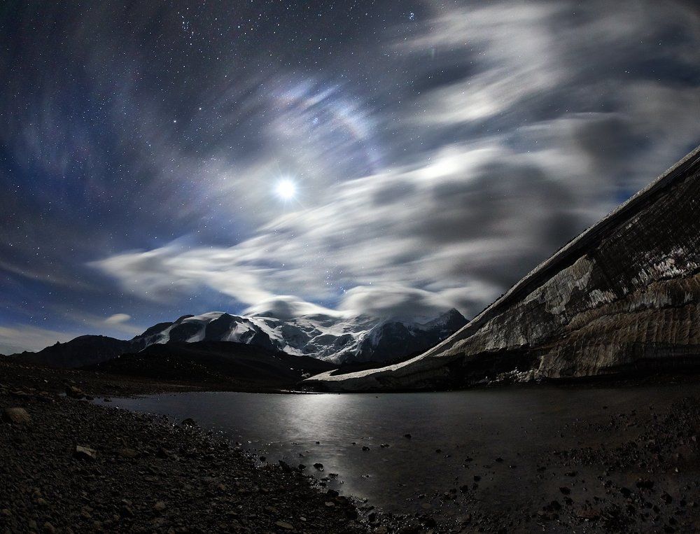 Вид на Эльбрус с востока