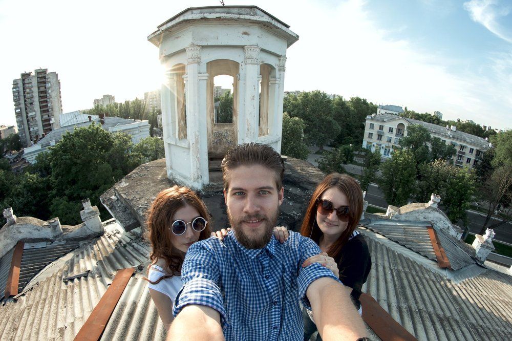 Селфи со съемок