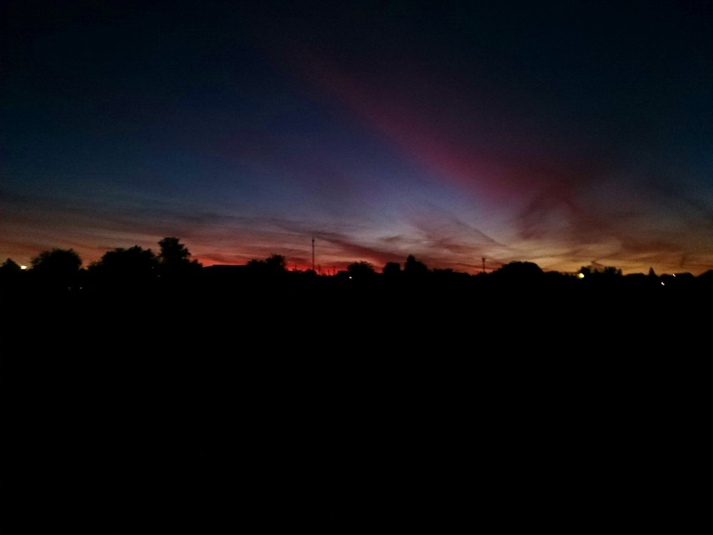 Поздний сентябрьский вечер.