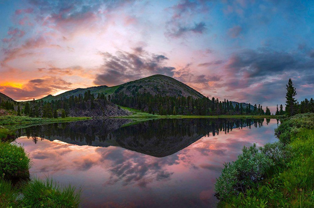 В вечерней тишине