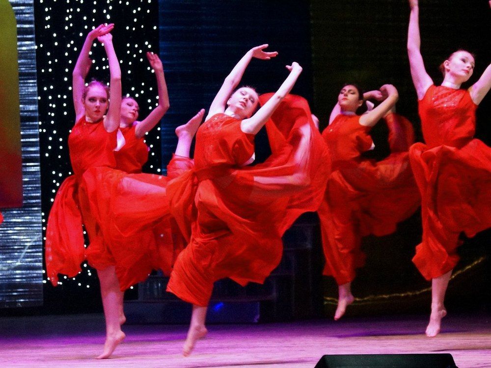 В страсти танца