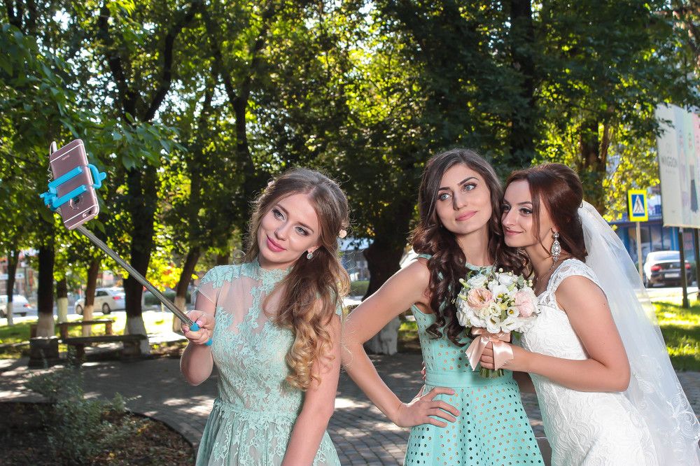 Свадебное селфи:)