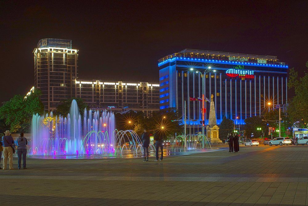 Ночной Краснодар