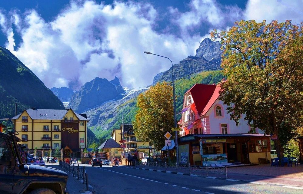 Тиберда осенью