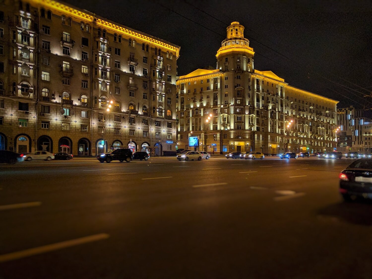 Ночная Москва