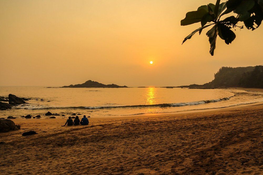 Serenity of the sunset