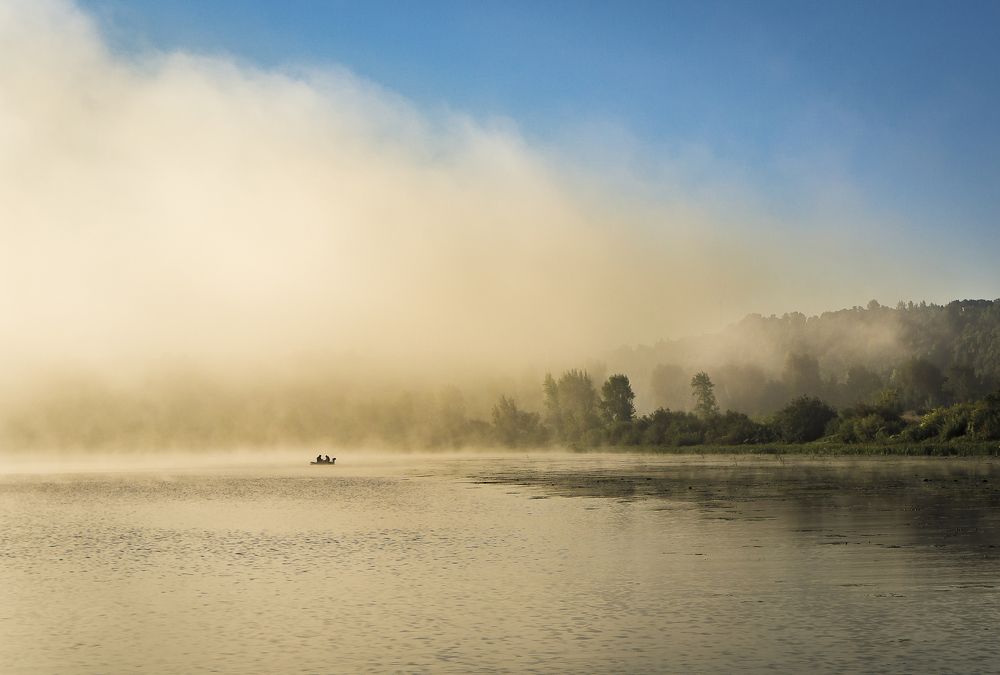 Утренняя река