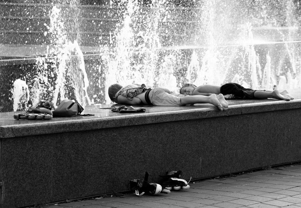 Релакс у фантана