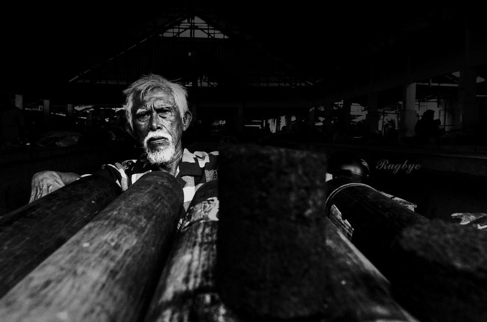 Penjual tembakau tradisional