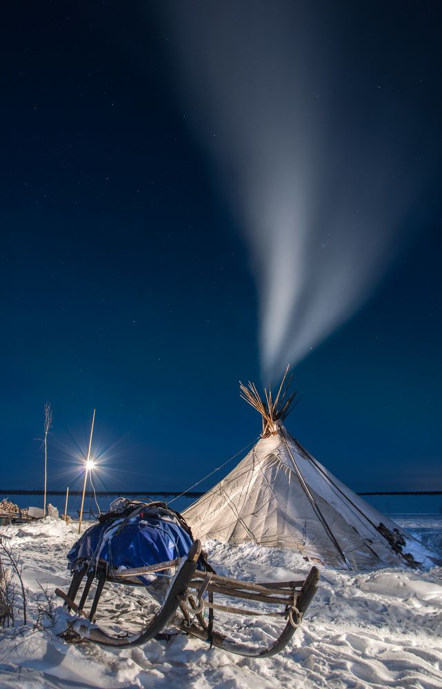 Словно северный вулкан...