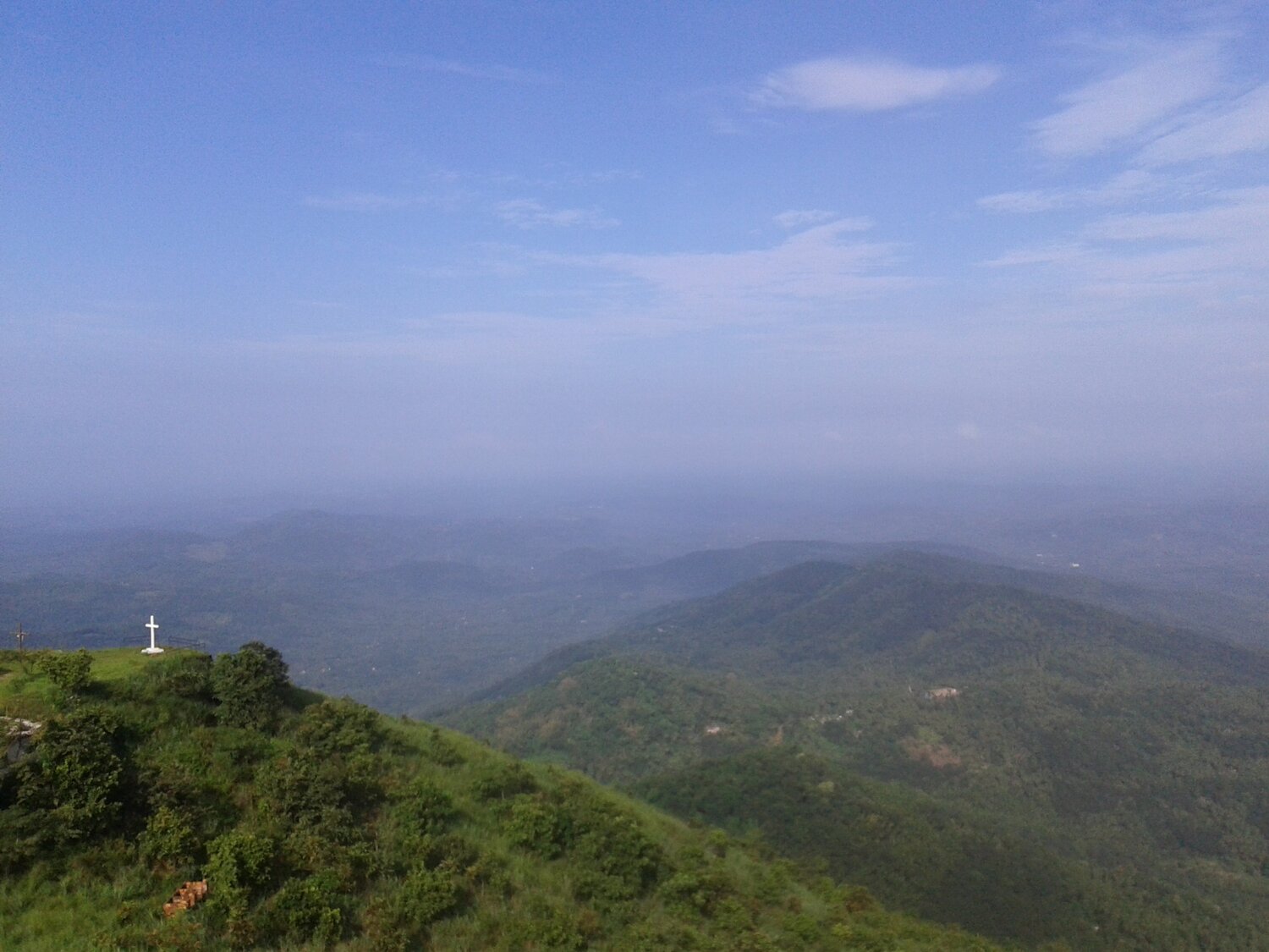 up the hills