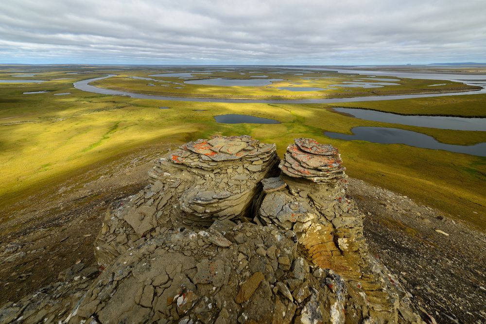 пик Сталина. Якутия. Арктика