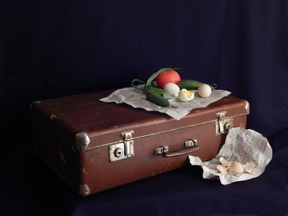 Обед на чемодане