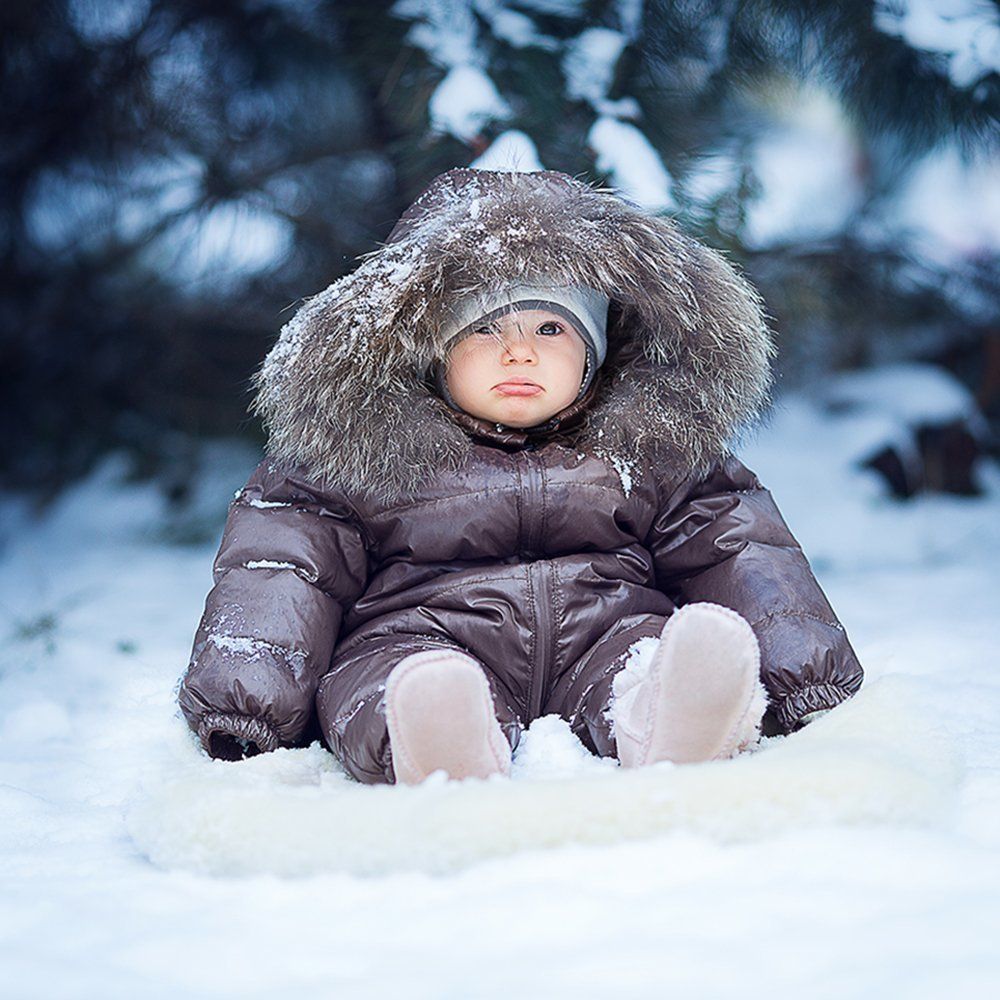 Смешной снеговичок)