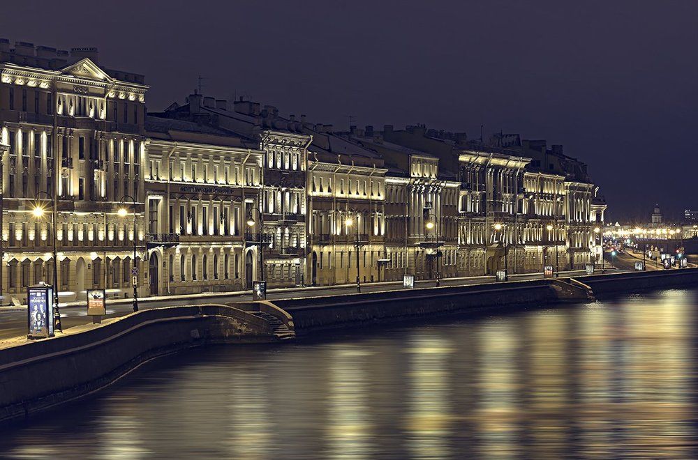 Ночной Петербург