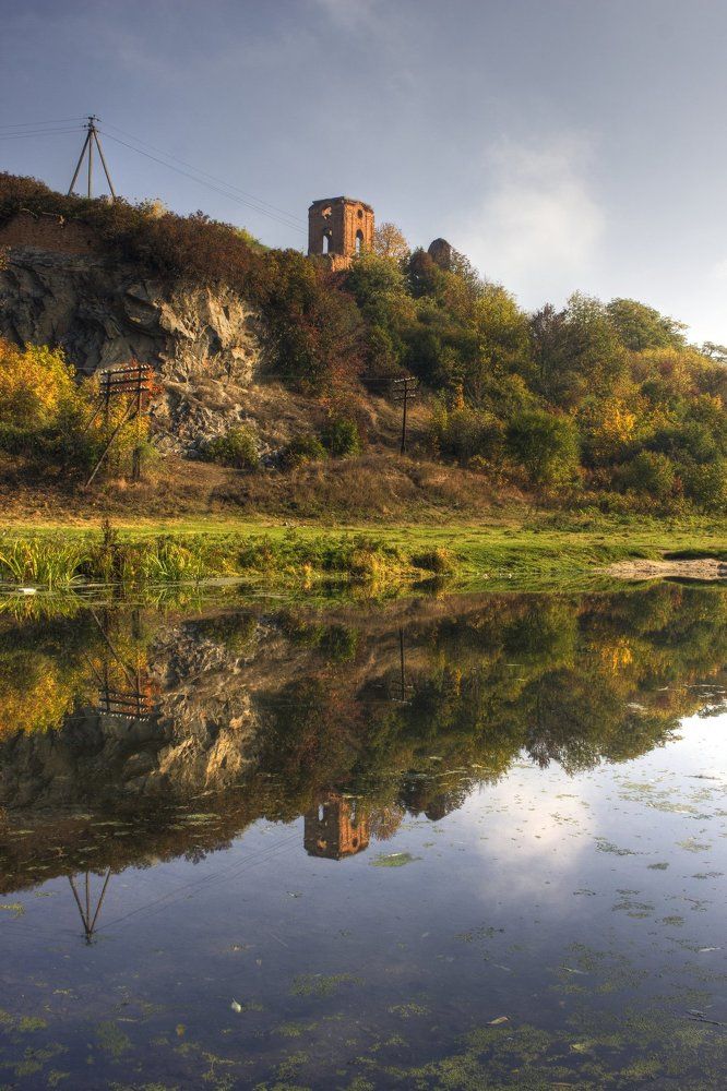 Корецкий замок. Отражение.